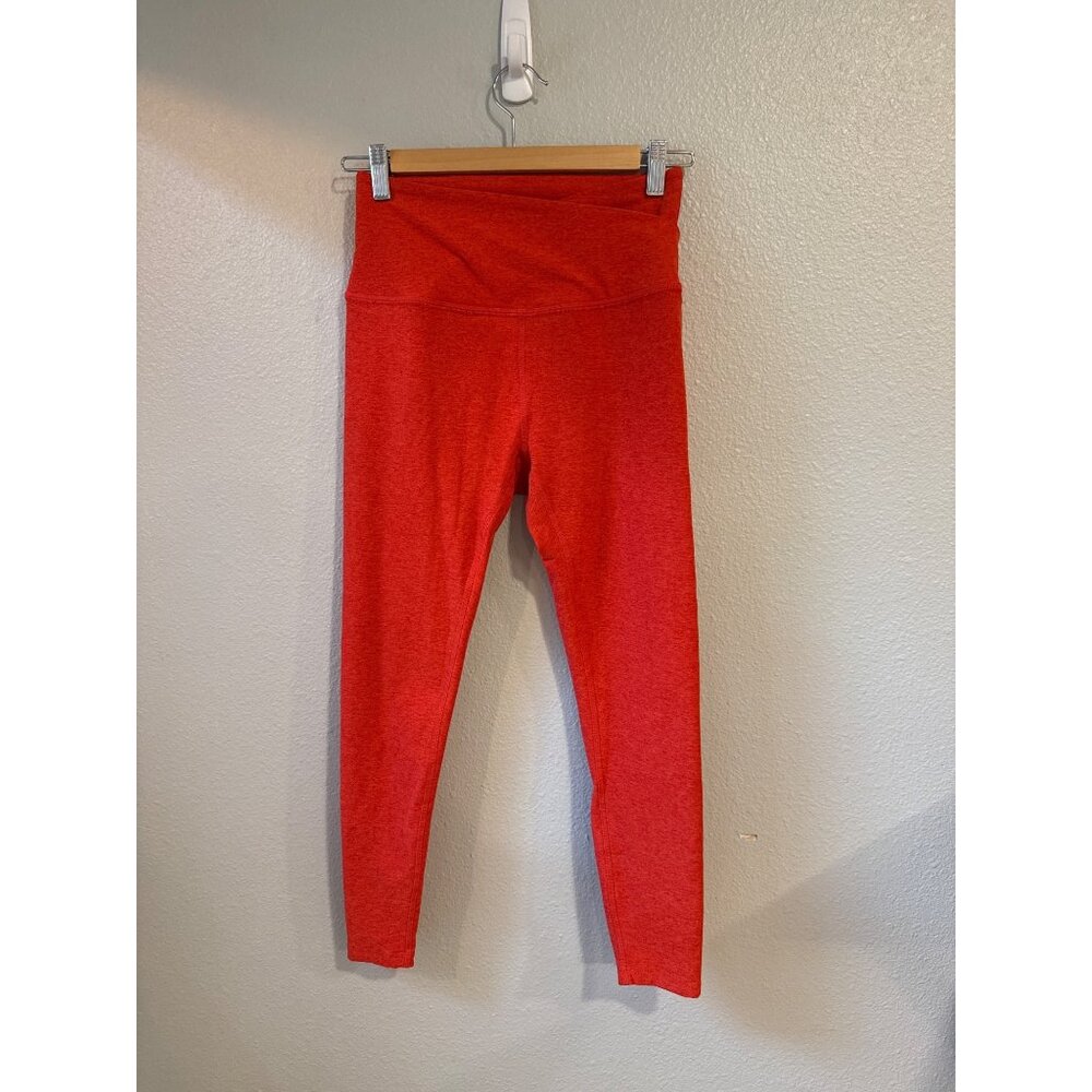 Beyond Yoga High-Waist Red Leggings